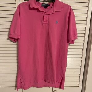 Polo by Ralph Lauren Men's Vibrant Pink Polo Shirt